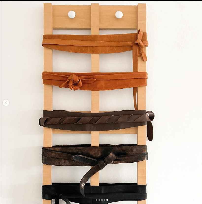 ADA Collection Belts - Midi Wrap Belt - Black