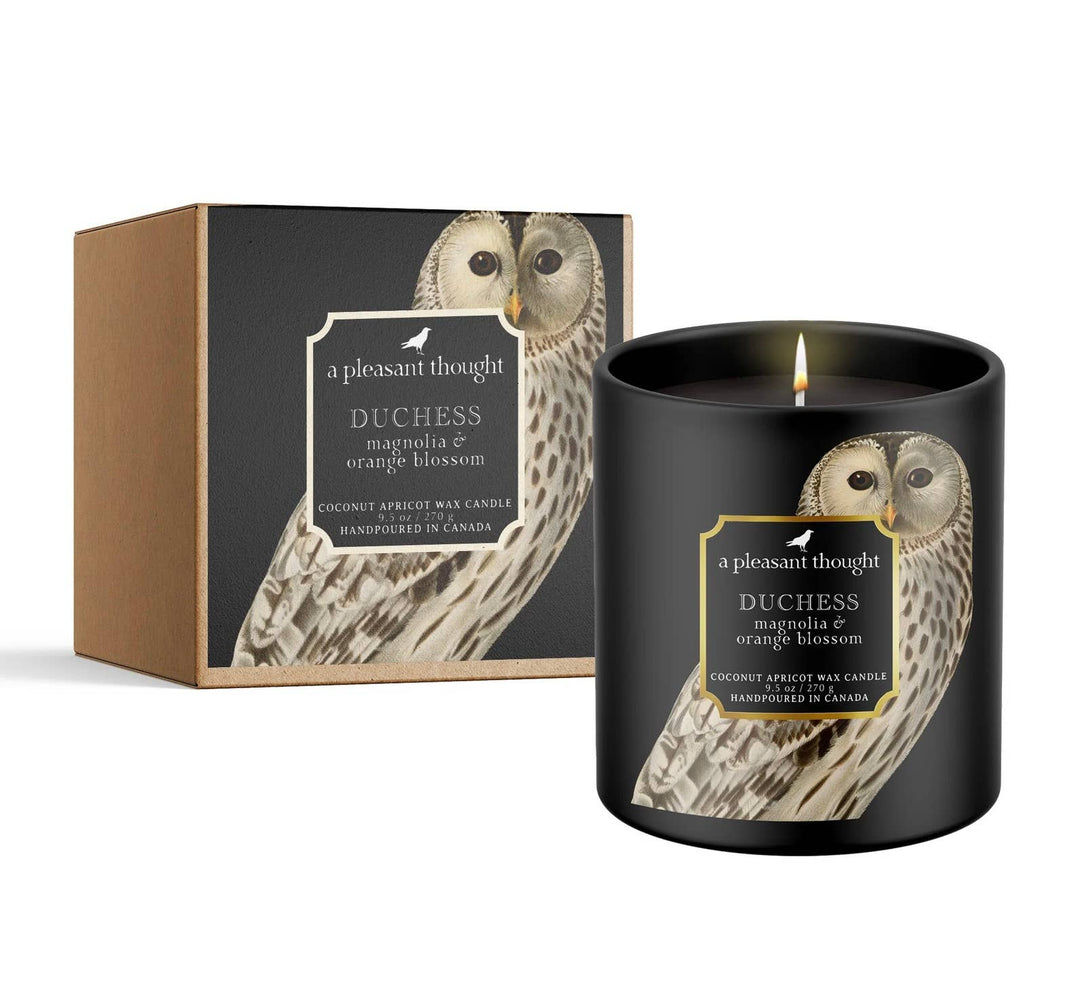 A Pleasant Thought - DUCHESS | MAGNOLIA & ORANGE BLOSSOM | RAVEN CANDLE