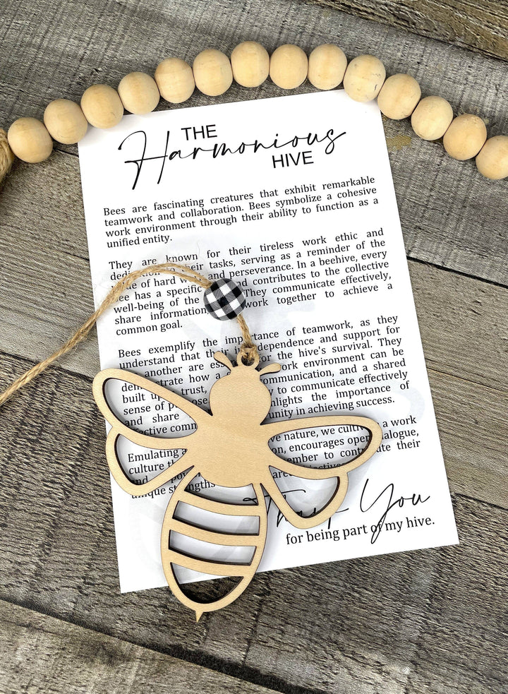 Buzz-Worthy Bee Ornament: Celebrate Harmony and Teamwork