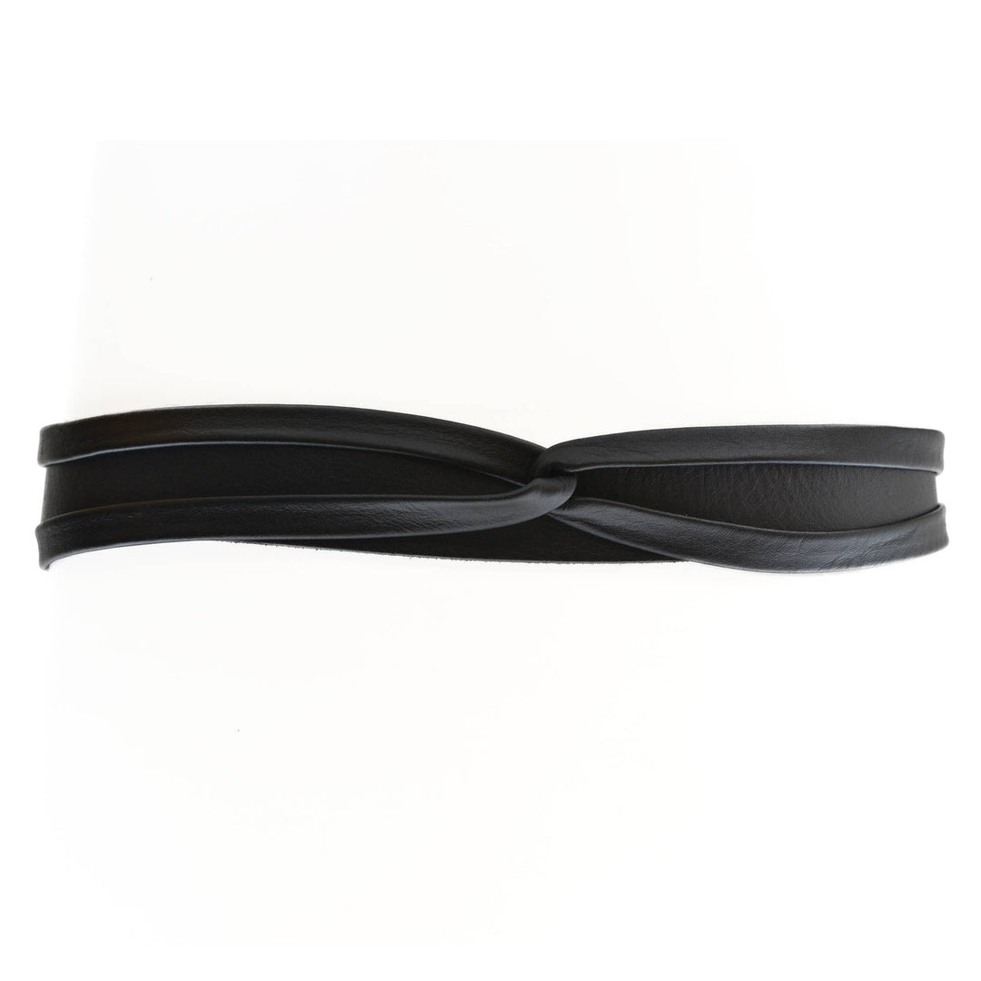 ADA Collection Belts - Skinny Wrap Belt - Black