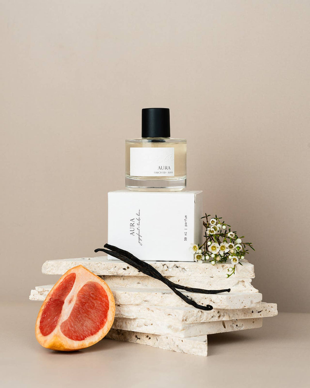 Orchid + Ash - Grapefruit + Tonka Bean Non-Toxic Perfume | AURA