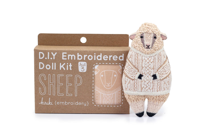 Kiriki Press - Sheep - Embroidery Kit