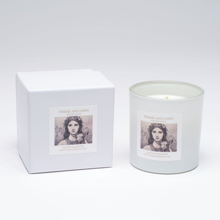 Femme And Fawn Cactus Blossom - Scented non-toxic candle