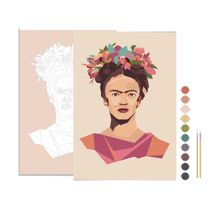 Breathe People - Frida Meditative Art Paint by Number Kit