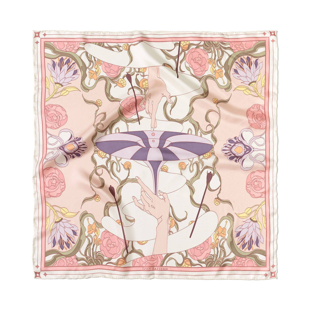 Lost Pattern NYC - "The Dreamer" Bandana Silk Scarf