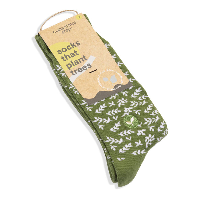 Conscious Step - Socks that Plant Trees (Green Branches)