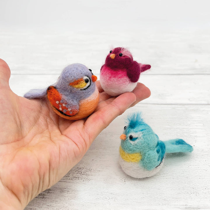 Bergin & Bath - Needle Felting Kit, Baby Birds