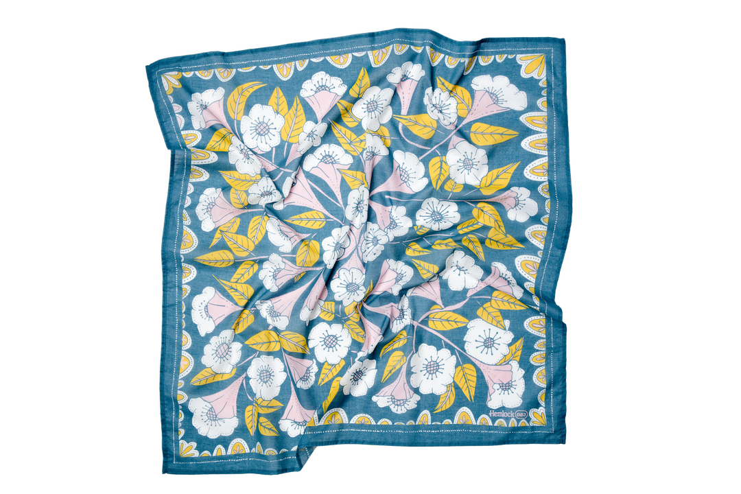 Handker Bandanas - 34" Wild Rag Evangeline Bandana