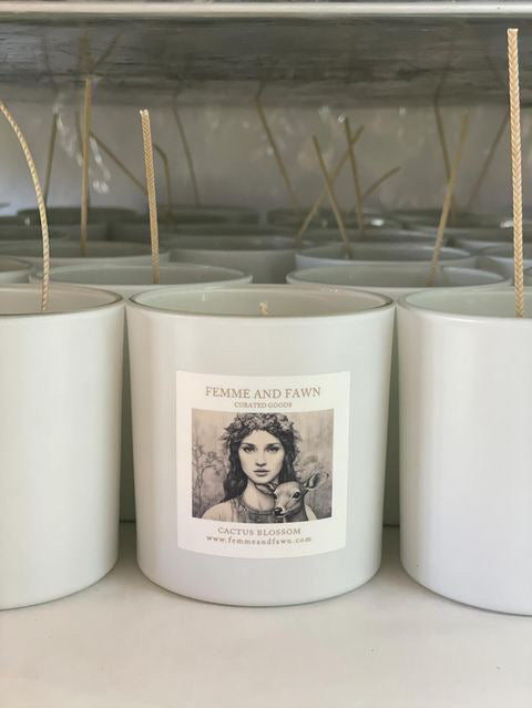 Femme And Fawn Cactus Blossom - Scented non-toxic candle