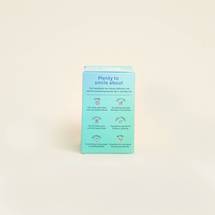 Huppy - Fluoride-Free Toothpaste Tablets | Peppermint | Retail