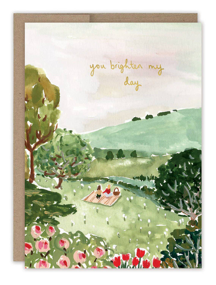 Biely & Shoaf - Picnic Scene Friendship Card