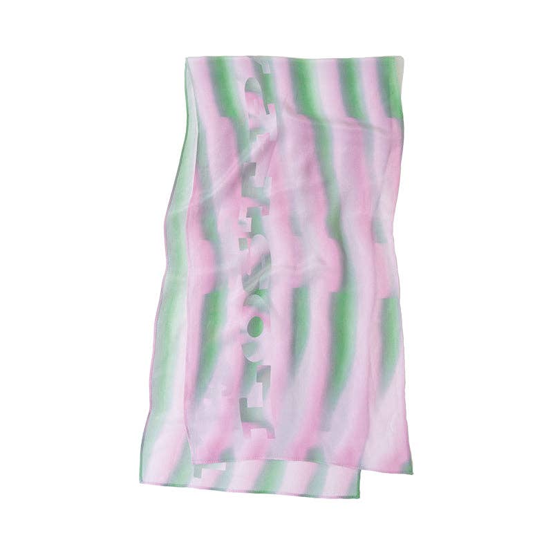 Lost Pattern NYC - “Day Dream” Silk Long Scarf