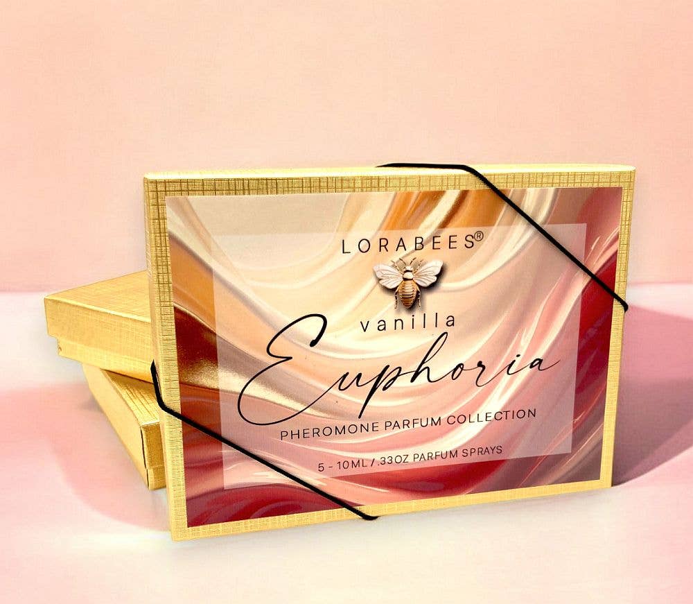 Lorabees - VANILLA EUPHORIA pheromone perfume spray discovery kit