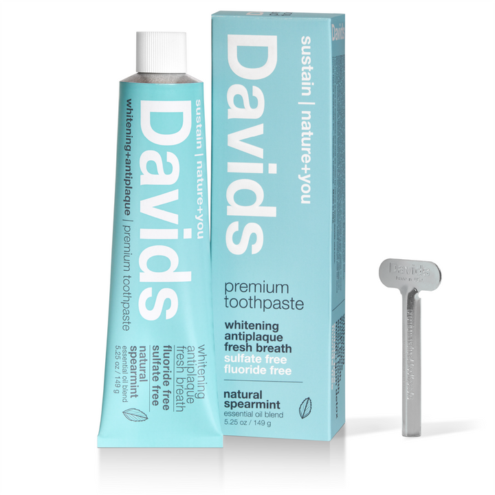 Davids Natural Toothpaste - Davids premium toothpaste  /  spearmint