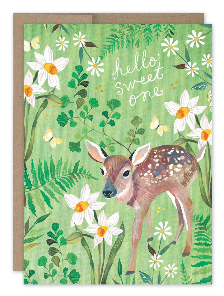 Biely & Shoaf - Fawn New Baby Card