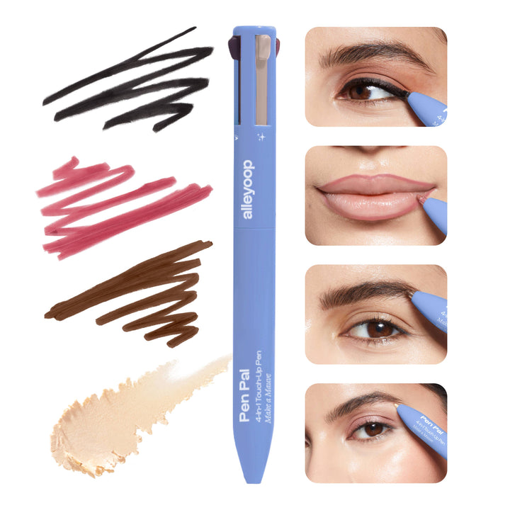 Alleyoop Makeup - Make a Mauve Pen Pal 4-in-1 Makeup Touch Up Pen / Gifts