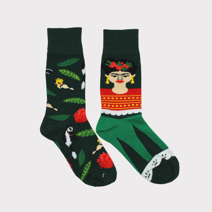 Frida Kahlo Holiday Socks - Standout Stocking Stuffer Gift Idea