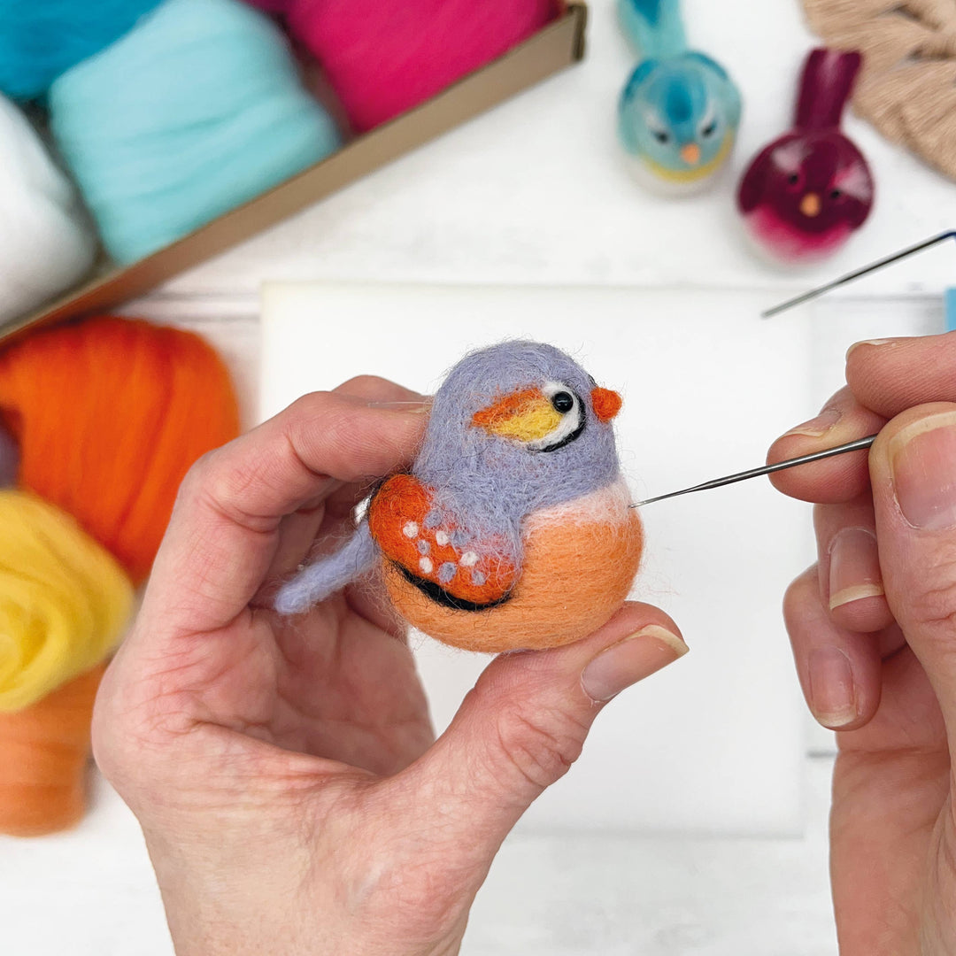 Bergin & Bath - Needle Felting Kit, Baby Birds