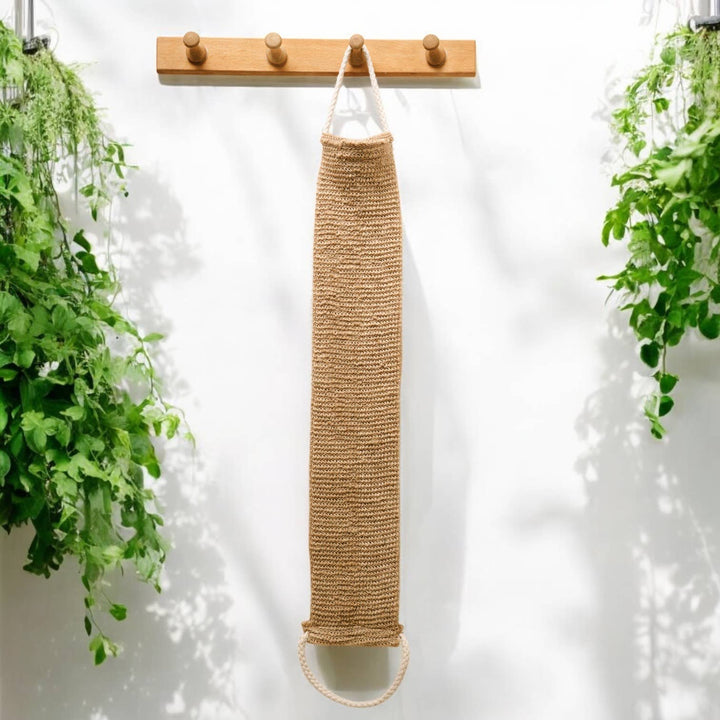 Bamboo Switch - Sisal Linen Back Exfoliating Strap | Wellness Bestseller