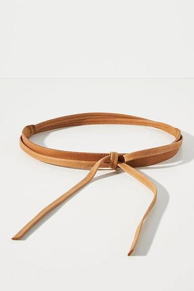 ADA Collection Belts - Skinny Wrap Belt - Tan