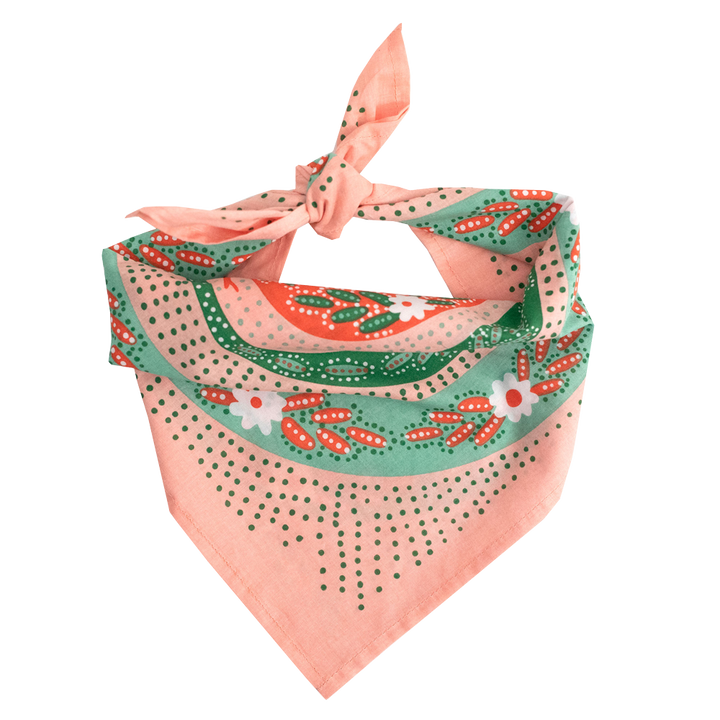 Handker Bandanas - No. 069 Snakes Pink