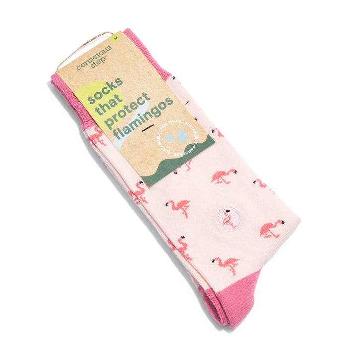 Conscious Step - Socks that Protect Flamingos