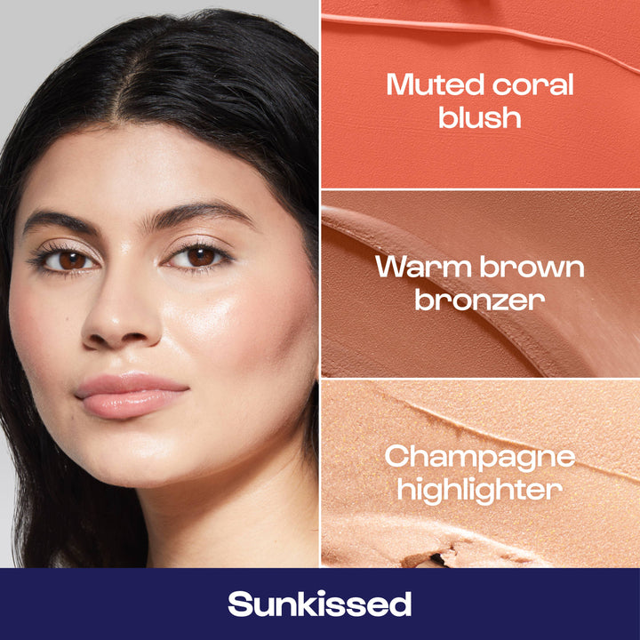 Alleyoop Makeup - Sunkissed Stack the Odds Blush/ Bronzer/ Highlighter